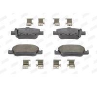 Kit pastiglie freno posteriore JURID 572601JC per TOYOTA AURIS (_E15_)