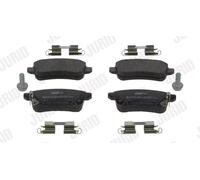 Kit pastiglie freno posteriore JURID 574073J per RENAULT CAPTUR II