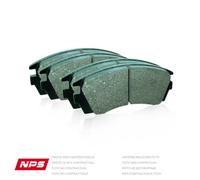 Kit pastiglie freno posteriore NPS H361I01 per