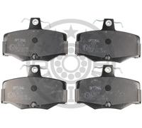 Kit pastiglie freno posteriore OPTIMAL BP-10175 per NISSAN ALMERA 1.5