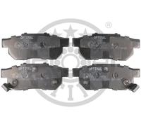 Pastiglie freno Assale posteriore BP-12060 OPTIMAL per HONDA CRX III JAZZ II