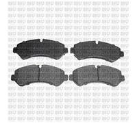 Kit pastiglie freno posteriore QUINTON HAZELL BP1992 per MERCEDES SPRINTER 5-t