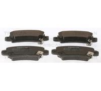 Kit pastiglie freno posteriore TRISCAN 8110 13031 per TOYOTA COROLLA (_E12_)