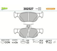 Kit pastiglie freno posteriore VALEO 302527 per MAZDA CX-30 (DM)