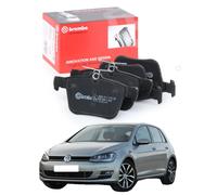 Set di pastiglie freno BREMBO P 85 125, posteriore
