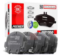 RIDEX Kit pastiglie freni Anteriore per FIAT 500X (334) Toro Pickup