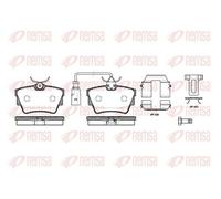 Kit Pastiglie Freno posteriori Ford Galaxy Seat Alhambra VW Sharan Transporter
