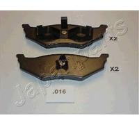 KIT PASTIGLIE FRENO POSTERIORI JAPANPARTS PP-016AF