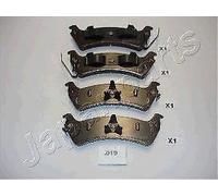 KIT PASTIGLIE FRENO POSTERIORI JAPANPARTS PP-019AF