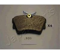 KIT PASTIGLIE FRENO POSTERIORI JAPANPARTS PP-109AF