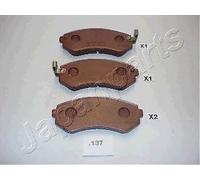 KIT PASTIGLIE FRENO POSTERIORI JAPANPARTS PP-137AF