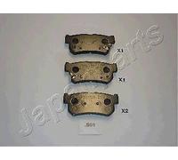 KIT PASTIGLIE FRENO POSTERIORI JAPANPARTS PP-S01AF