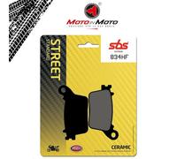 Pastiglie Freno Posteriore Sbs 834HF Honda Cbr 600 F 2011 2012 2013