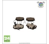 Kit pastiglie freno Quaro Anteriore per SMART CROSSBLADE CITY-COUPE ROADSTER #k8