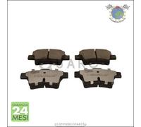 Kit pastiglie freno Quaro Posteriore per CITROEN C4 I #og