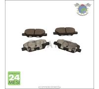 Kit pastiglie freno Quaro Posteriore per CITROEN C4 MAZDA 6 MITSUBISHI OUTLA #om