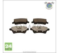 Kit pastiglie freno Quaro Posteriore per FORD GALAXY S-MAX LAND ROVER FREELA #o0