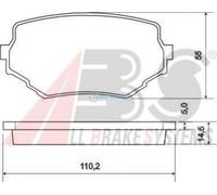KIT PASTIGLIE FRENO SUZUKI VITARA (ET, TA, TD) VITARA Cabrio (ET, TA) GRAND VITA