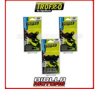 KIT PASTIGLIE FRENO TROFEO E-TON VXL VECTOR 250 2006 ANTERIORE + POSTERIORE 2x43
