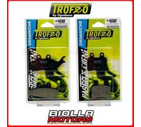 KIT PASTIGLIE FRENO TROFEO PEUGEOT GEOPOLIS URBAN ABS 125 2012 ANTERIORE + POSTE