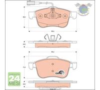 Kit pastiglie freno TRW Anteriore per ALFA ROMEO GIULIETTA #oz