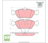 Kit pastiglie freno TRW Anteriore per ALPINA B6 BMW 6 E24 635 630 628 M 5 E28 5