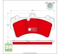Kit pastiglie freno TRW Anteriore per AUDI Q7 PORSCHE CAYENNE VW TOUAREG #lo