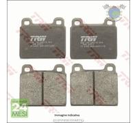 Kit pastiglie freno TRW Anteriore per BMW 3 F30 F80 ActiveHybrid 330