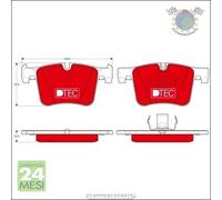 Kit pastiglie freno TRW Anteriore per BMW 4 F33 F83 430 428 425 420 M4 F32 F #pc