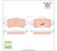 Kit pastiglie freno TRW Anteriore per CITROEN C4 II DS4