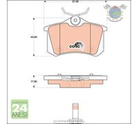 Kit pastiglie freno TRW Anteriore per CITROEN DS3