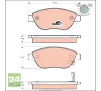 Kit pastiglie freno TRW Anteriore per FIAT 500L OPEL CORSA D