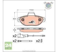 Kit pastiglie freno TRW Anteriore per FORD KA