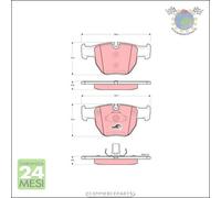 Kit pastiglie freno TRW Anteriore per LAND ROVER RANGE III