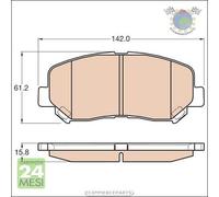 Kit pastiglie freno TRW Anteriore per MAZDA CX-5