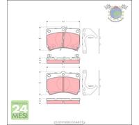Kit pastiglie freno TRW Anteriore per MAZDA DEMIO