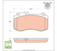 Kit pastiglie freno TRW Anteriore per MERCEDES CLASSE E 500 400 350 CLS