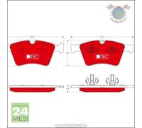 Kit pastiglie freno TRW Anteriore per MERCEDES CLASSE GL 500 450 420 350 320 #od