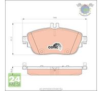 Kit pastiglie freno TRW Anteriore per MERCEDES CLASSE GLA 250 220 200 180 B 160