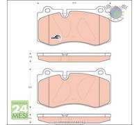 Kit pastiglie freno TRW Anteriore per MERCEDES CLASSE S 500 450 420 350 320 300