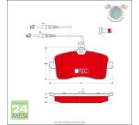 Kit pastiglie freno TRW Anteriore per PEUGEOT 407 #l2
