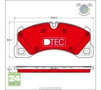 Kit pastiglie freno TRW Anteriore per PORSCHE PANAMERA CAYENNE VW TOUAREG #pj