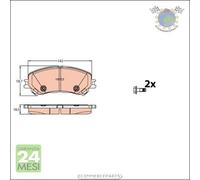 Kit pastiglie freno TRW Anteriore per RENAULT TALISMAN SCENIC MEGANE ESPACE GRA