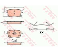 Kit pastiglie freno TRW GDB2139 asse anteriore