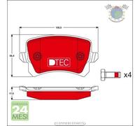 Kit pastiglie freno TRW Posteriore per AUDI Q3 A6 SEAT ALHAMBRA VW PASSAT (3 #nz