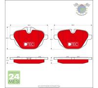 Kit pastiglie freno TRW Posteriore per BMW Z4 E89 sDrive X4 F26 xDrive M X3 F25