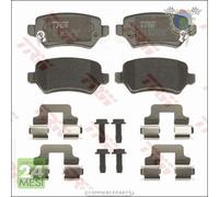 Kit pastiglie freno TRW Posteriore per CHEVROLET CORSA KIA VENGA OPEL ZAFIRA A