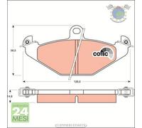 Kit pastiglie freno TRW Posteriore per CHRYSLER VIPER Convertible LOTUS ESPRIT