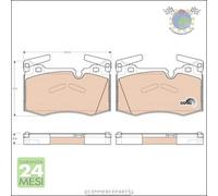Kit pastiglie freno TRW Posteriore per CITROEN C4