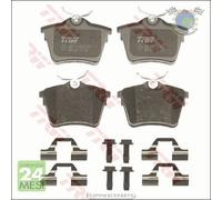 Kit pastiglie freno TRW Posteriore per CITROEN C5 III PEUGEOT 607 407